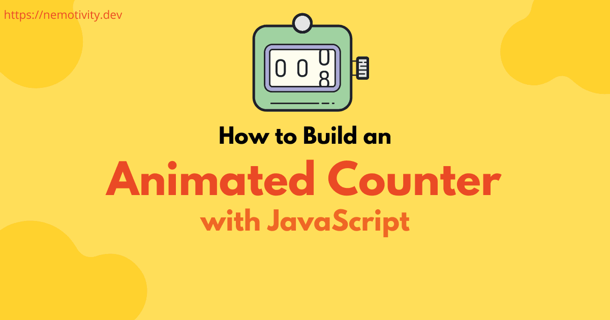 How to Build an Animated Counter with JavaScript